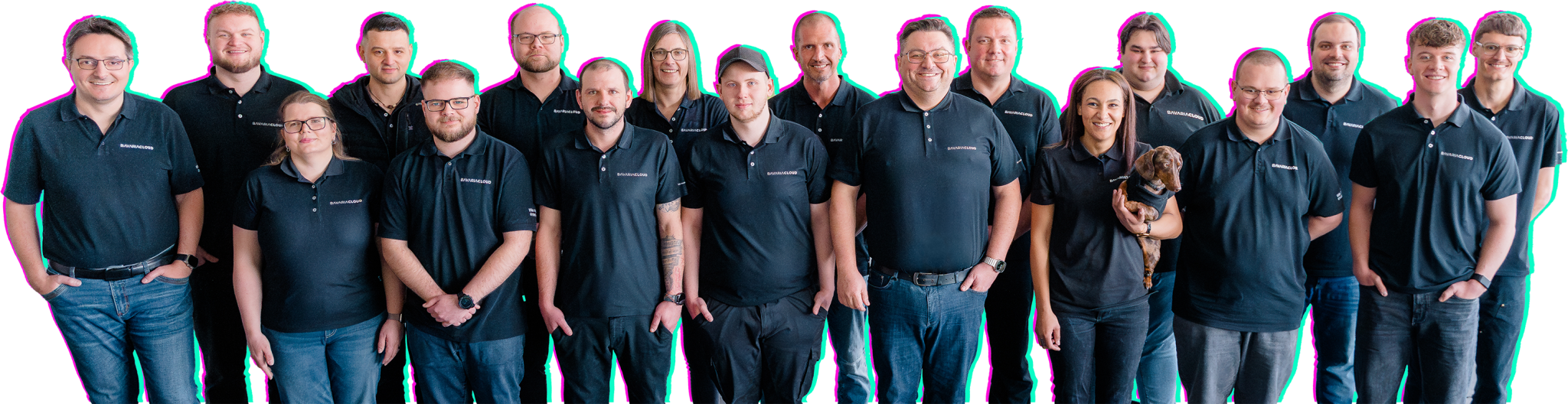 Das Team der VALEO IT GmbH und BavariaCloud GmbH in Luhe-Wildenau
